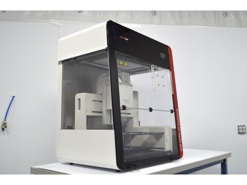 Analytik Jena CyBio FeliX Liquid Handler with R96/1000ul head & UVP HEPA UV Enclosure Analytik Jena CyBio FeliX Liquid Handler with R96/1000ul head & UVP HEPA UV Enclosure