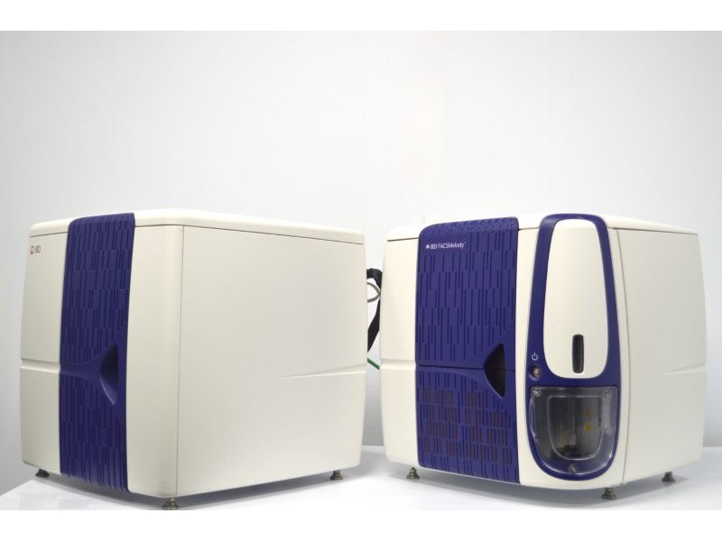 BD FACSMelody Cell Sorter w/ Fluidics Module (3)Lasers/(9)Colors/(11)Detectors