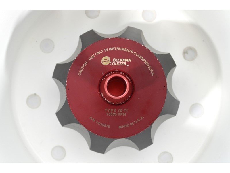 Beckman Optima XPN-90 Ultracentrifuge Floor Centrifuge 0...40DegC w/ Type 70 Ti Fixed-Angle Titanium Rotor