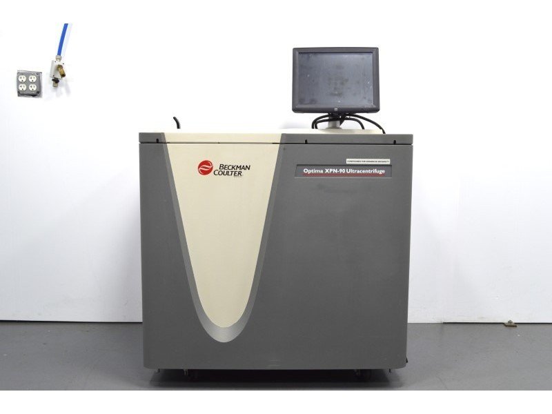 Beckman Optima XPN-90 Ultracentrifuge Floor Centrifuge 0...40DegC w/ Type 70 Ti Fixed-Angle Titanium Rotor