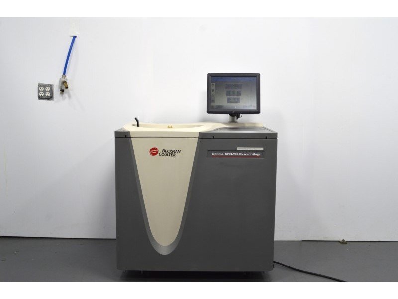 Beckman Optima XPN-90 Ultracentrifuge Floor Centrifuge 0...40DegC w/ Type 70 Ti Fixed-Angle Titanium Rotor