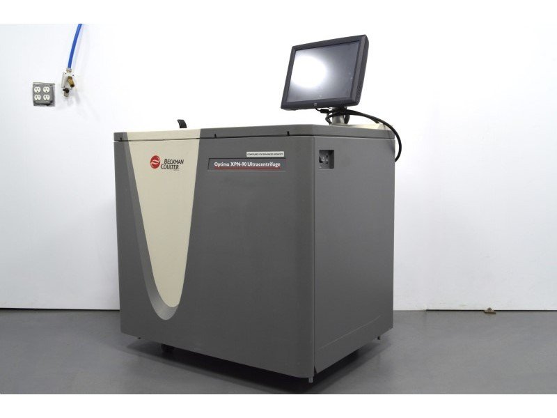 Beckman Optima XPN-90 Ultracentrifuge Floor Centrifuge 0...40DegC w/ Type 70 Ti Fixed-Angle Titanium Rotor
