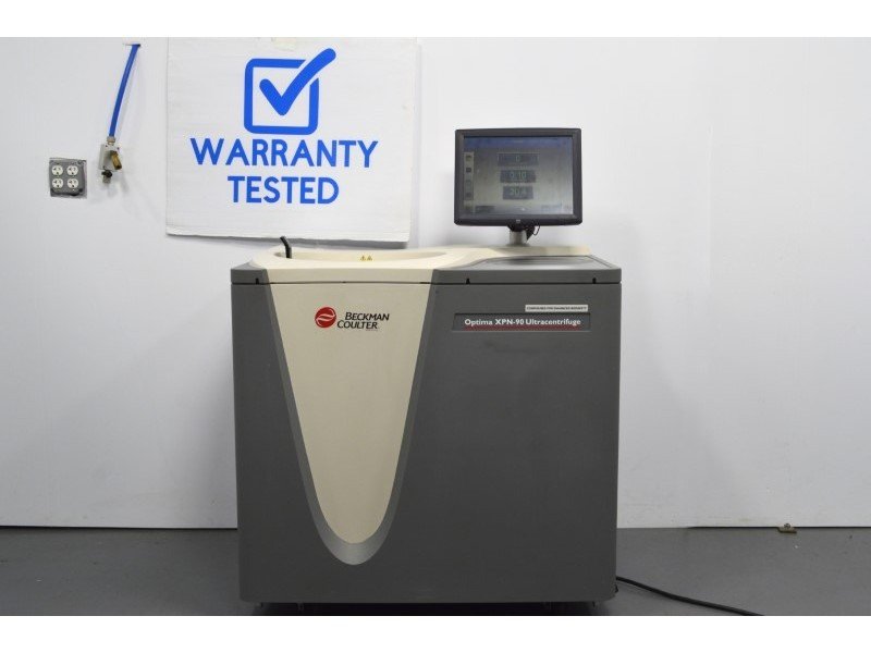 Beckman Optima XPN-90 Ultracentrifuge Floor Centrifuge 0...40DegC w/ Type 70 Ti Fixed-Angle Titanium Rotor