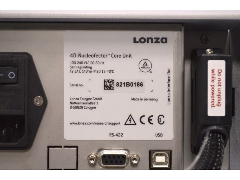 Lonza 4D-Nucleofector Core w/ LV Unit - AV