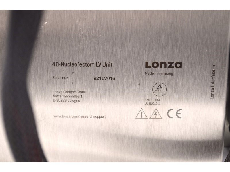 Lonza 4D-Nucleofector Core w/ LV Unit - AV