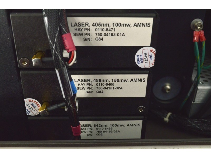 Millipore Cytek Guava EasyCyte 12HT Flow Cytometer (3)Lasers/(11)Colors/(8)Detectors Unit 2