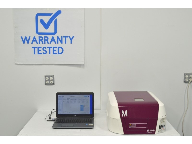 Millipore Cytek Guava EasyCyte 12HT Flow Cytometer (3)Lasers/(11)Colors/(8)Detectors Unit 2