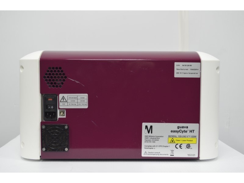 Millipore Cytek Guava EasyCyte 12HT Flow Cytometer (3)Lasers/(11)Colors/(9)Detectors Unit 4