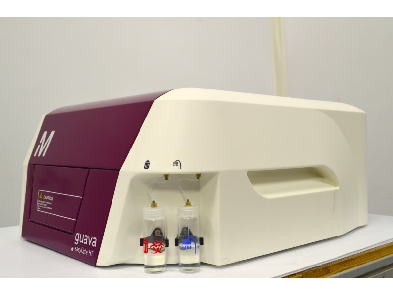 Millipore Cytek Guava EasyCyte 12HT Flow Cytometer (3)Lasers/(11)Colors/(9)Detectors Unit 4