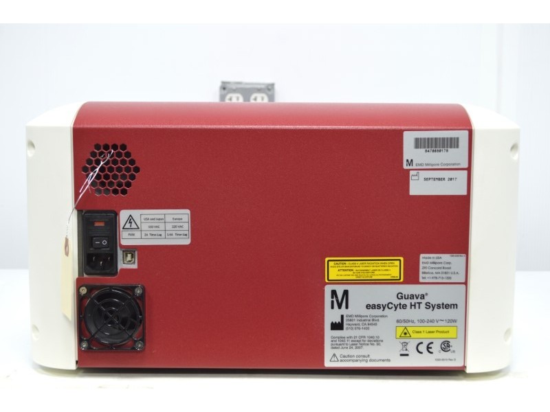 Millipore Guava easyCyte 8HT Flow Cytometer (2)Lasers/(6)Colors/(6)Detectors/(8)Channels unit 2