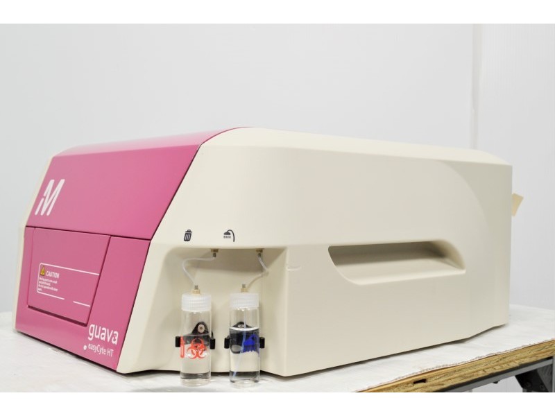 Millipore Guava easyCyte 8HT Flow Cytometer HT (2)Lasers/(6) Colors/(8)Detector Unit3