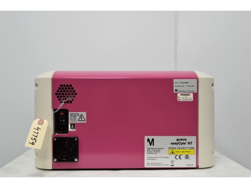 Millipore Guava easyCyte 8HT Flow Cytometer HT (2)Lasers/(6) Colors/(8)Detector Unit3