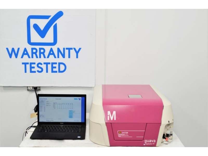 Millipore Guava easyCyte 8HT Flow Cytometer HT (2)Lasers/(6) Colors/(8)Detector Unit3