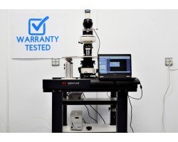 Nikon FN1 Fluorescence Water Immersion Capable Microscope w/ Sutter Fixed Stage suitable for Electrophysiology Rig