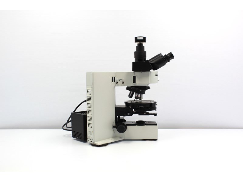 Olympus BX60 Upright Polarization Microscope Round Stage Pred BX53