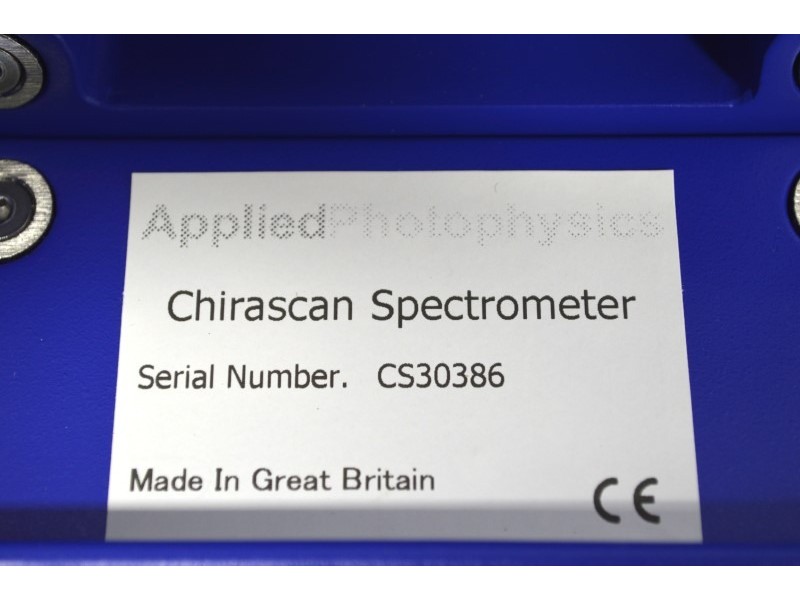 Applied Photophysics Chirascan Circular Dichroism Spectrometer