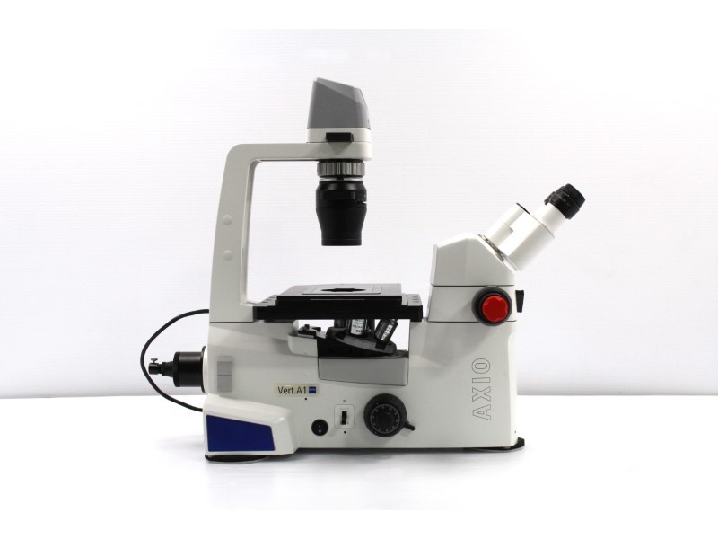 Zeiss Axio Vert.A1 Inverted Fluorescence Phase Contrast Microscope (New Filters) Pred Axiovert 5/7