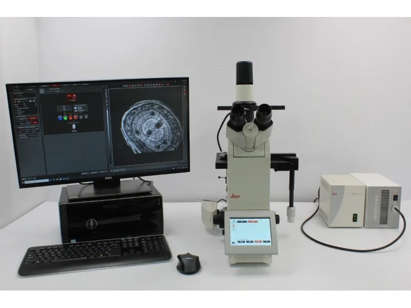 Leica DMi8 Inverted LED Fluorescence Phase Contrast Microscope (New ...
