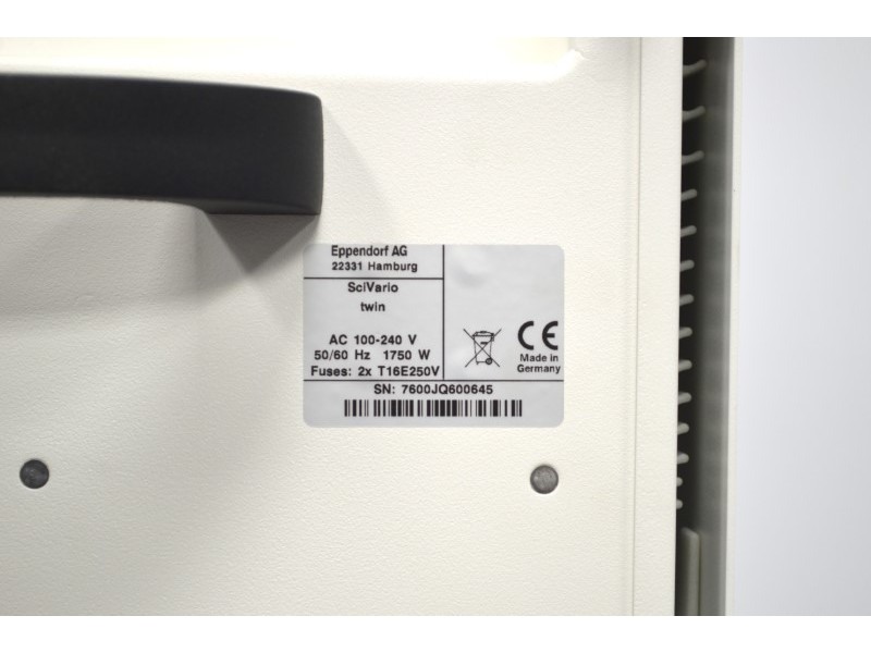 Eppendorf SciVario Twin Fermenter/Bioreactor Control System