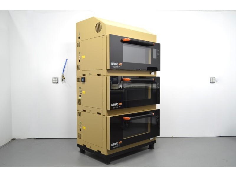 Infors HT Multitron Pro Triple Incubator Shaker 3mm for Microplates w/ Humidity, Cooling & CO2 Control