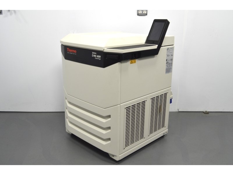 Thermo Scientific Sorvall LYNX 4000 Superspeed Centrifuge -10...40DegC w/ Fiberlite F14-14x50cy Rotor