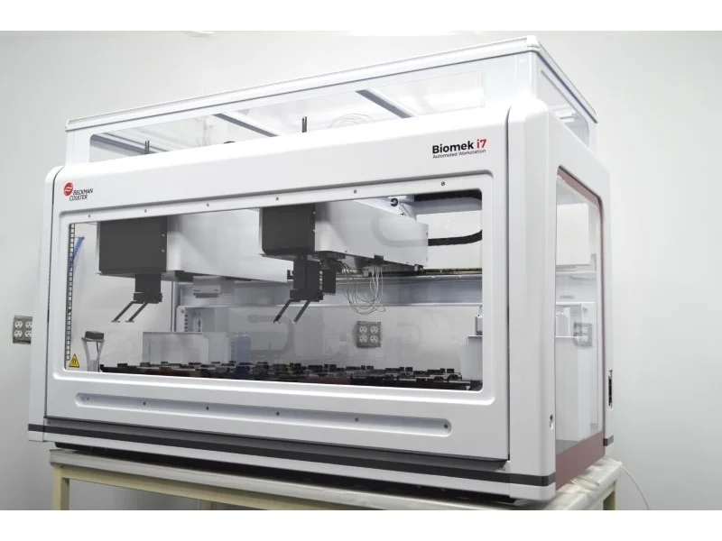 Beckman Biomek i7 Hybrid Liquid Handler w/ Span8, Multi-96 and Dual ...