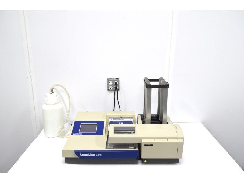 Molecular Devices AquaMax 4000 Microplate Washer AQ4K w/ 96 Well Wash Head, StakMax Stacker
