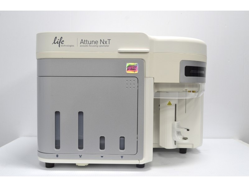 Thermo Attune NxT Acoustic Focusing Cytometer (4)Lasers/(14) Colors/(16)Detectors w/ Autosampler Unit 6