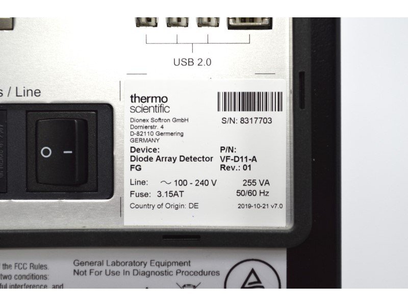 Thermo Scientific Vanquish Horizon/Flex Quaternary HPLC System with Diode Array, Fluorescence Detectors & Fraction Collector Thermo Scientific Vanquish Horizon/Flex Quaternary HPLC System with Diode Array, Fluorescence Detectors & Fraction Collector