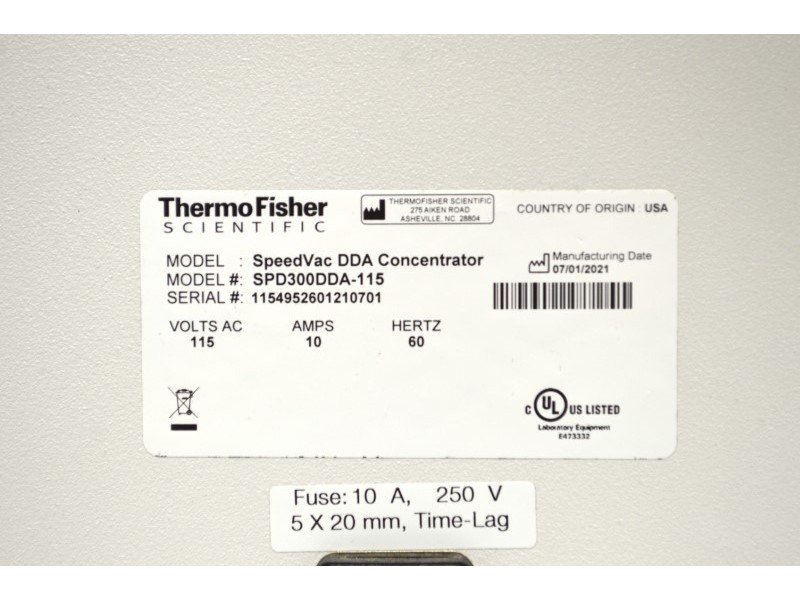 Thermo SpeedVac SPD300DDA Large Capacity Vacuum Concentrator w/ Universal Vacuum System UVS850DDA Thermo SpeedVac SPD300DDA Large Capacity Vacuum Concentrator w/ Universal Vacuum System UVS850DDA