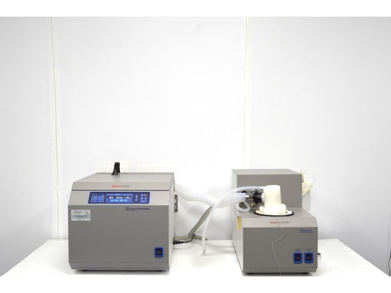 Thermo SpeedVac SPD300DDA Large Capacity Vacuum Concentrator w/ Universal Vacuum System UVS850DDA Thermo SpeedVac SPD300DDA Large Capacity Vacuum Concentrator w/ Universal Vacuum System UVS850DDA