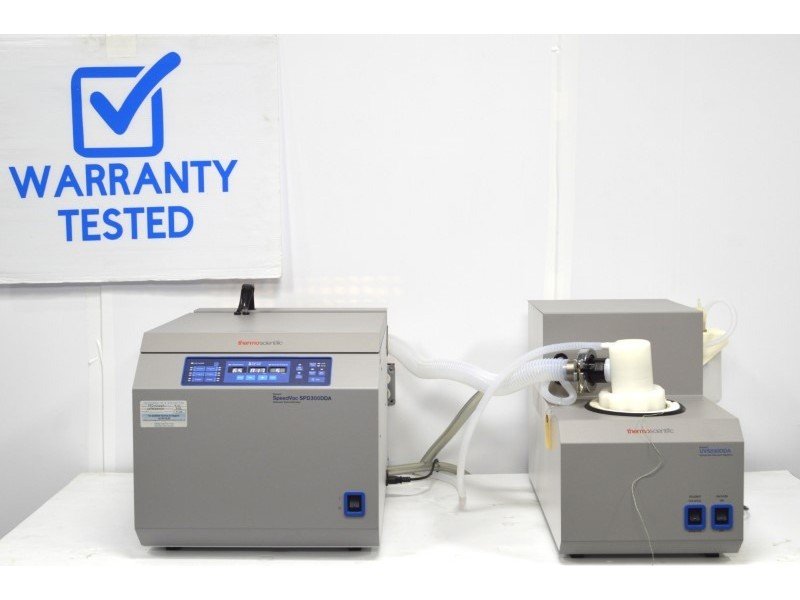 Thermo SpeedVac SPD300DDA Large Capacity Vacuum Concentrator w/ Universal Vacuum System UVS850DDA Thermo SpeedVac SPD300DDA Large Capacity Vacuum Concentrator w/ Universal Vacuum System UVS850DDA