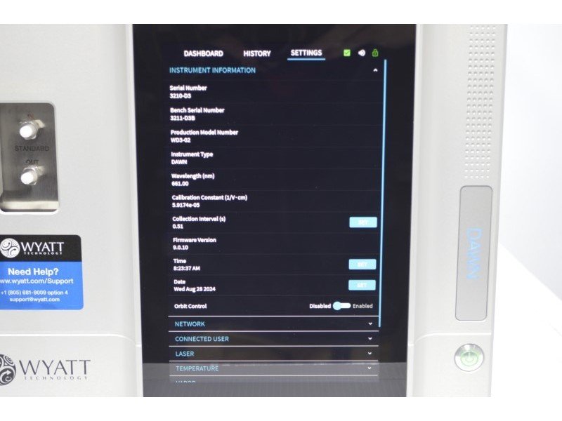 Wyatt Technology GPC Detector System w/ DAWN WD3 MALS Detector & ViscoStar Differential Viscometer