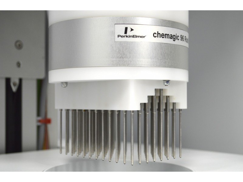 Perkin Elmer Revvity Chemagic 360 Nucleic Acid Extractor with 96 Rod Head and 96 Rod Head Spare