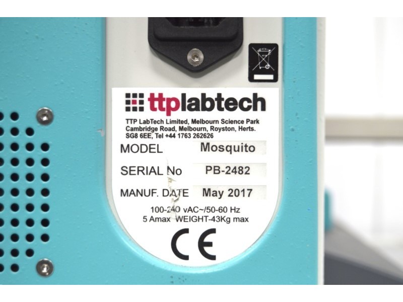 TTP SPT Labtech Mosquito HTS Liquid Handler