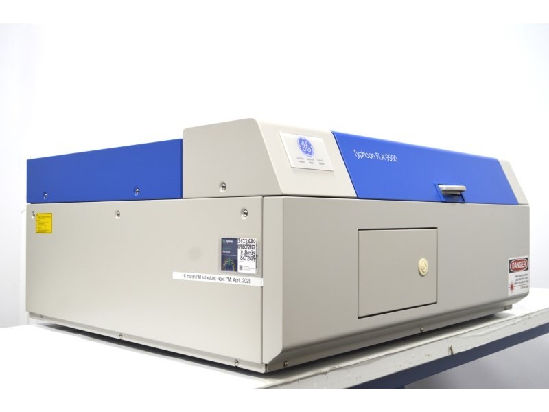 GE Cytiva Typhoon FLA 9500 Fluorescence Laser Scanner Biomolecular Imager