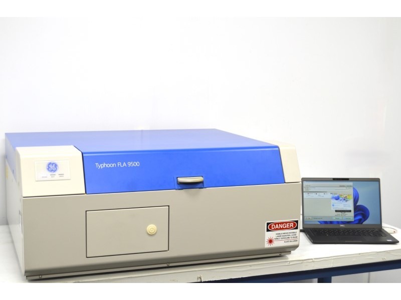 GE Cytiva Typhoon FLA 9500 Fluorescence Laser Scanner Biomolecular Imager