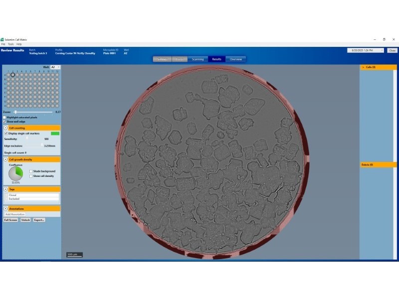 Advanced Instruments Solentim Cell Metric VIPS Single Cell Seeder w/ Cell Metric CLD High Contrast Imager Monoclonality System