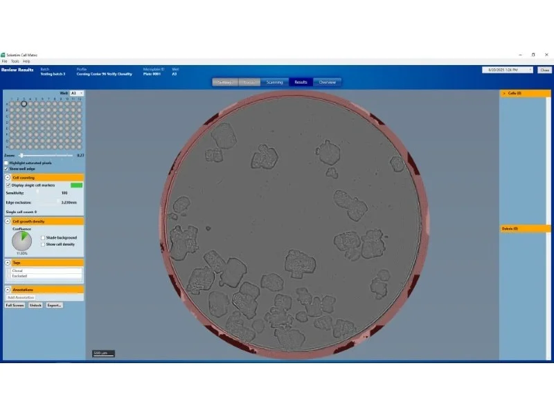 Advanced Instruments Solentim Cell Metric VIPS Single Cell Seeder w ...