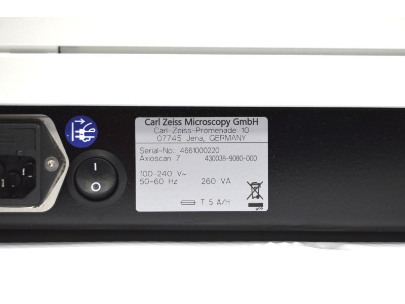 Zeiss Axioscan 7 Slide Scanner For Brightfield & Fluorescence Applications w/ Colibri 7 Solid-State Light Source