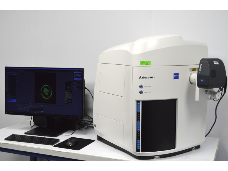 Zeiss Axioscan 7 Slide Scanner For Brightfield & Fluorescence Applications w/ Colibri 7 Solid-State Light Source