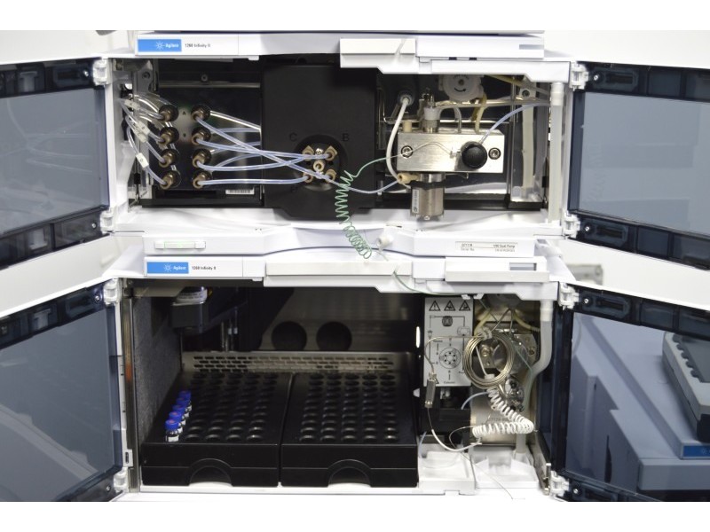 Agilent 1260 Infinity ll LC System w/ Variable Wavelength and Refractive Index Detectors