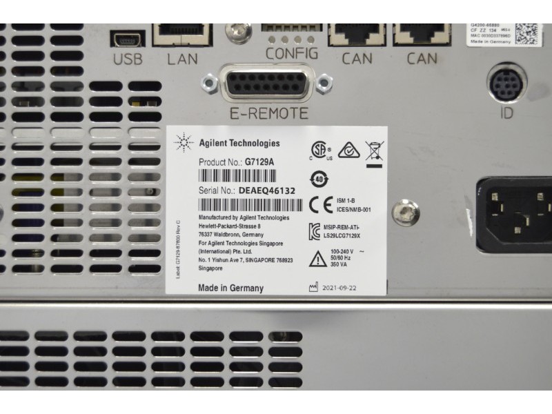 Agilent 1260 Infinity ll LC System w/ Variable Wavelength and Refractive Index Detectors