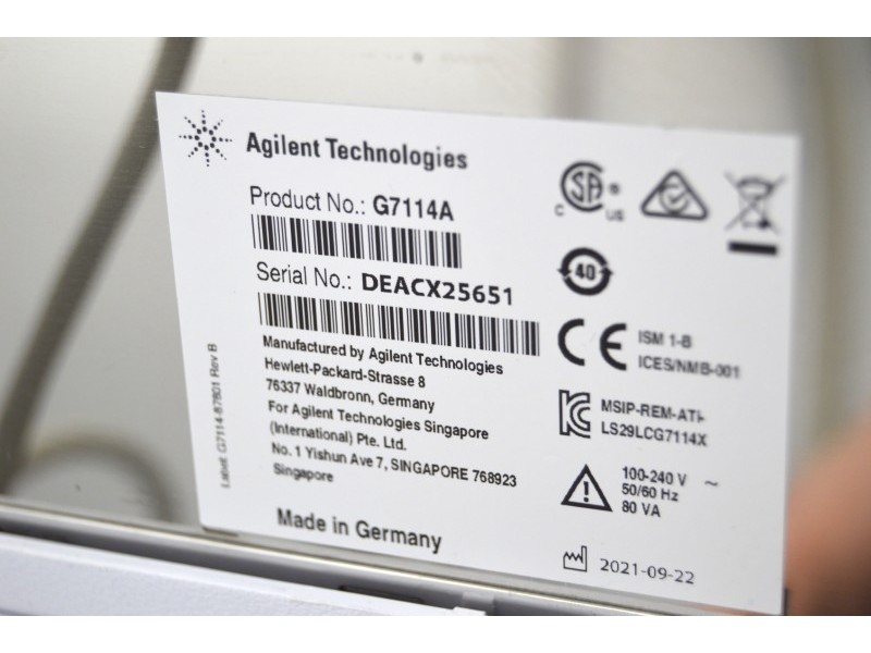 Agilent 1260 Infinity ll LC System w/ Variable Wavelength and Refractive Index Detectors Unit 2