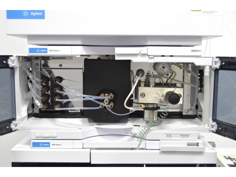 Agilent 1260 Infinity ll LC System w/ Variable Wavelength and Refractive Index Detectors Unit 2