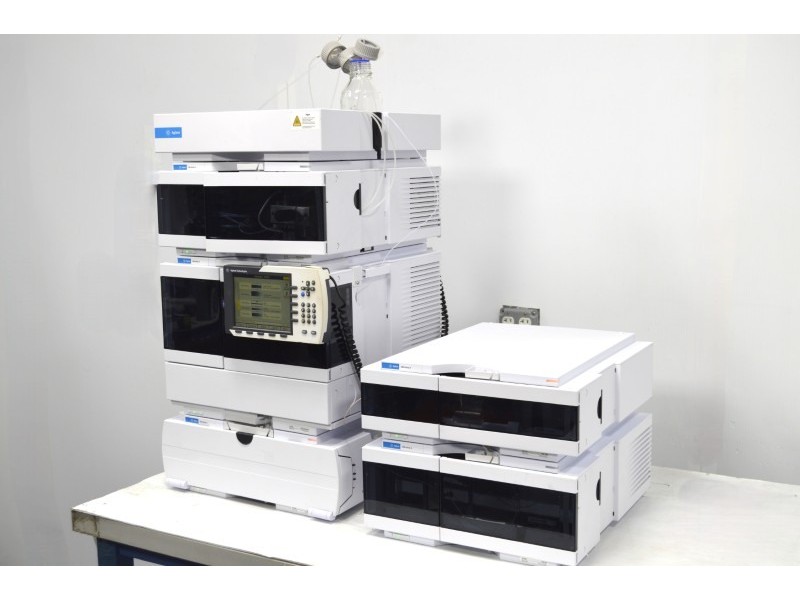 Agilent 1260 Infinity ll LC System w/ Variable Wavelength and Refractive Index Detectors Unit 2