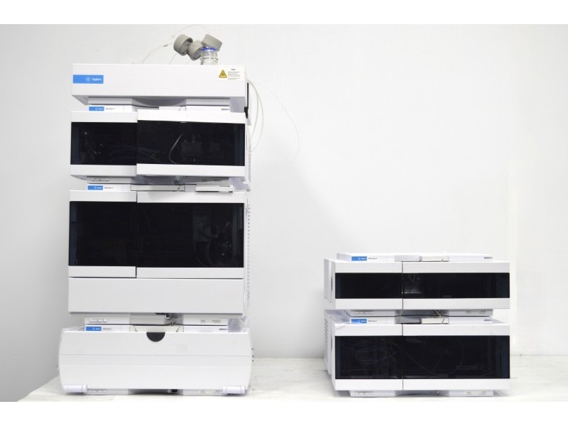 Agilent 1260 Infinity ll LC System w/ Variable Wavelength and Refractive Index Detectors Unit 2
