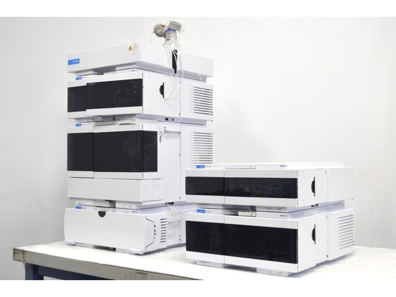 Agilent 1260 Infinity ll LC System w/ Variable Wavelength and Refractive Index Detectors Unit 2