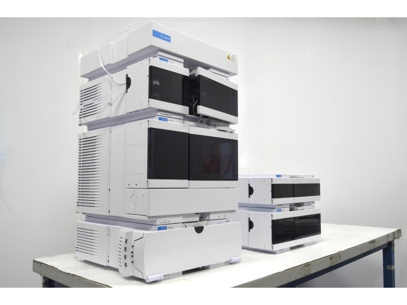 Agilent 1260 Infinity ll LC System w/ Variable Wavelength and Refractive Index Detectors Unit 2