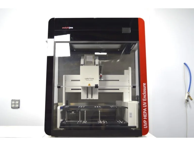 Analytik Jena CyBio FeliX Liquid Handler with R96/1000ul head & UVP ...